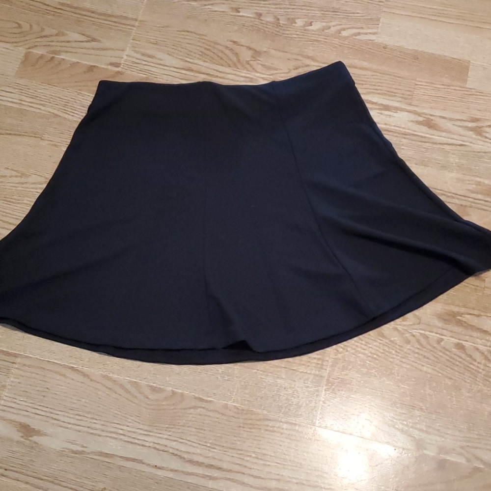 XL black skirt aline